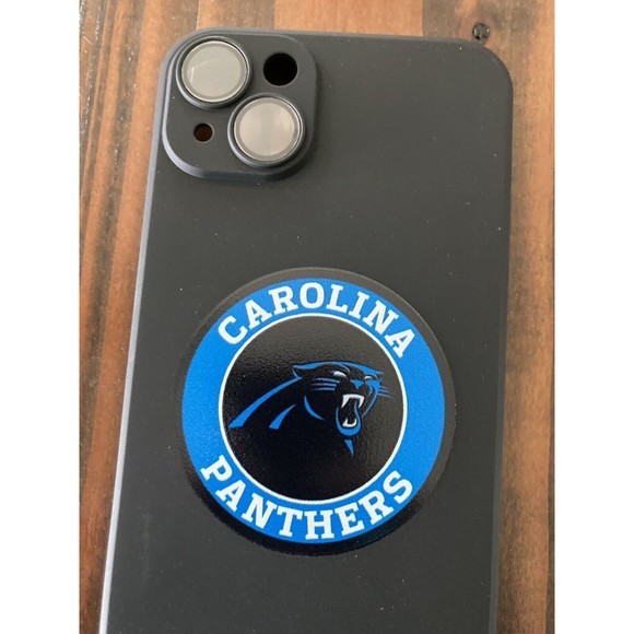 Carolina Panthers iPhone Cover iPhone 14 PLUS 6.7 Inch CASE Black New Custom - Picture 2 of 11